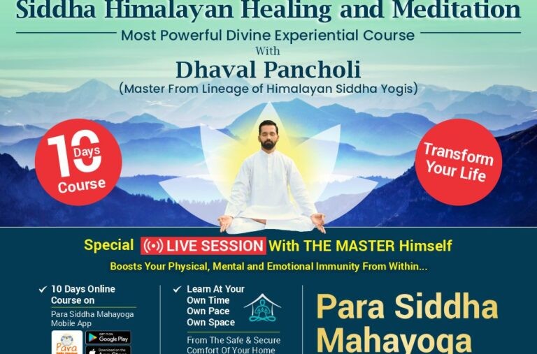 healing and meditation course - beginner